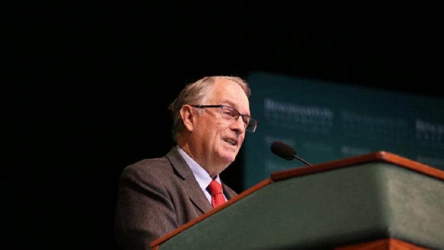 Michael Stanley Whittingham obtivo o Nobel de Química en 2019. FOTO: Lucas Peterka