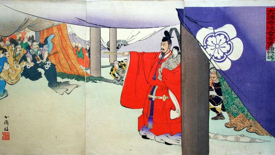 Ukiyo-e, ou as ‘pinturas do mundo flotante’, son un tipo de gravados xaponeses que se volveron moi populares como forma de arte e tamén como ferramenta de propaganda política