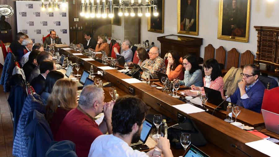 A xuntanza desenvolveuse este xoves no Colexio San Xerome. FOTO: Santi Alvite