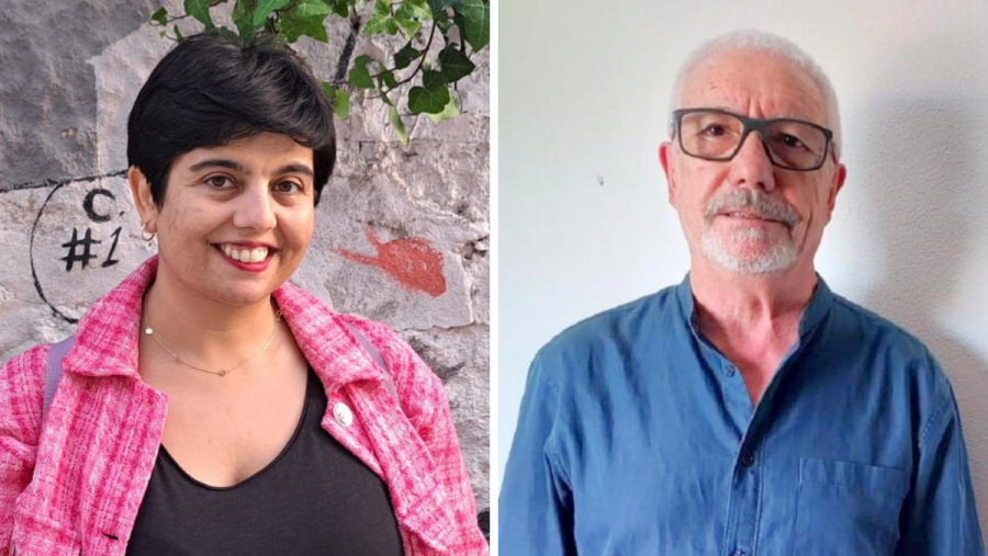 Montserrat Pena Presas e Bieito Silva Valdivia. FOTO: RAG