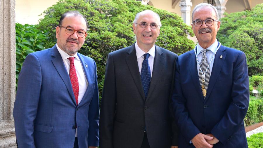 Antonio López, Jesús Salgado e Juan Lema. FOTO: Santi Alvite Antonio López, Jesús Salgado e Juan Lema. FOTO: Santi Alvite