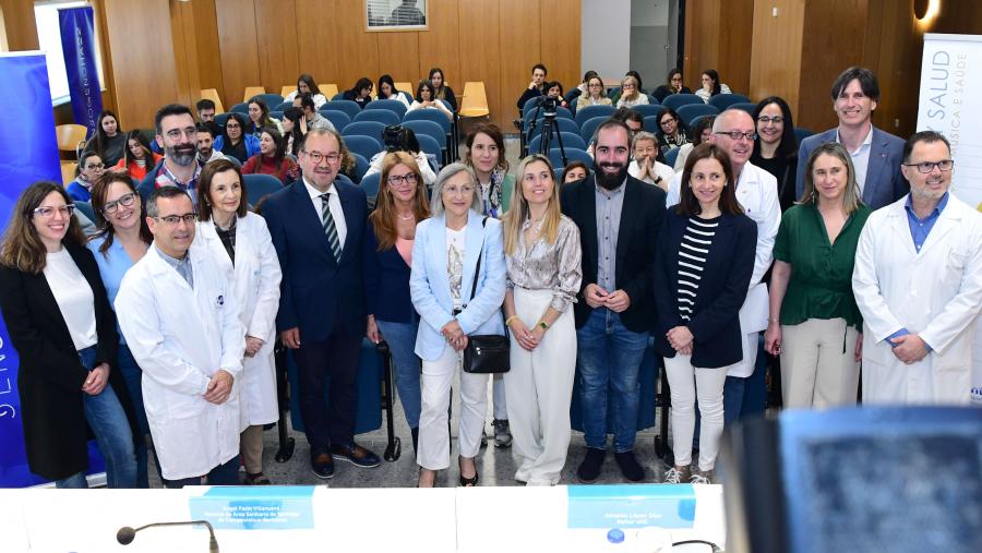 Este luns tivo lugar no CHUS a reunión de inicio con todos os socios participantes. Foto: Santi Alvite Este luns tivo lugar no CHUS a reunión de inicio con todos os socios participantes. Foto: Santi Alvite