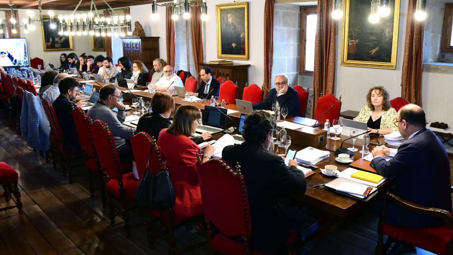 O Consello de Goberno reuniuse este luns en San Xerome. Foto: Santi Alvite