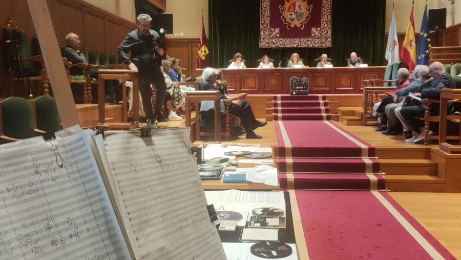 A doazón presentouse no Salón Nobre de Fonseca