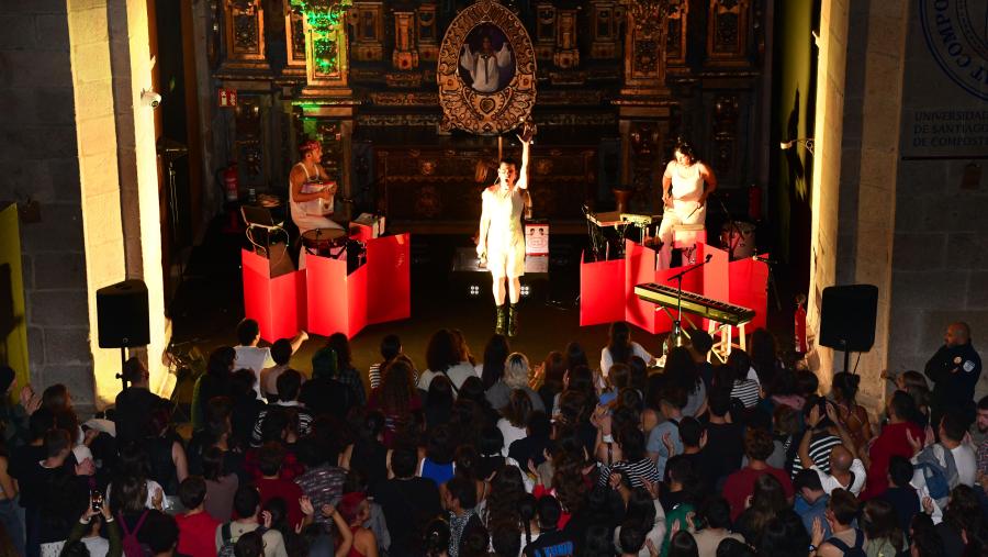 Concerto de Mondra na Igrexa, no pasado Outono Cultural. Foto: Santi Alvite