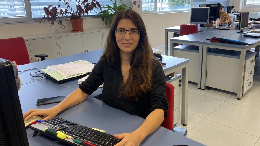 Nieves Pérez is a senior research technician at Campus Terra