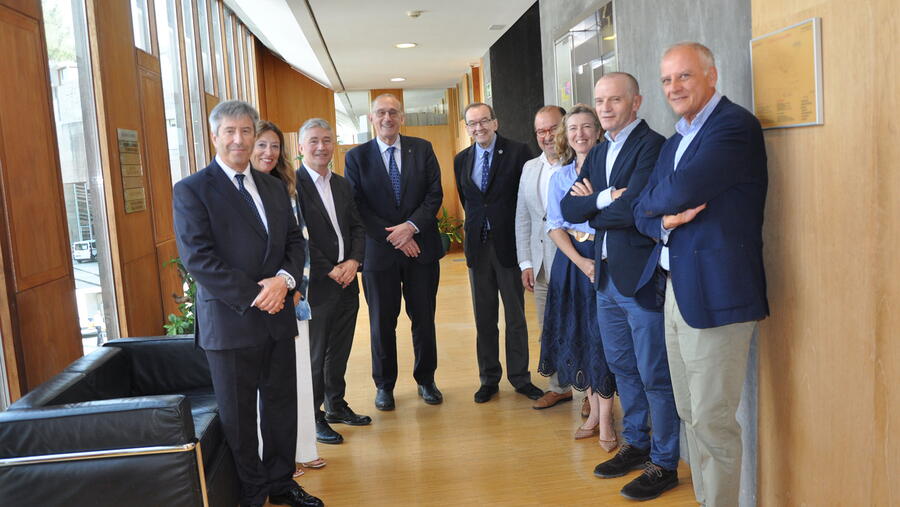 A xuntanza tivo lugar no edificio Exeria da UVigo