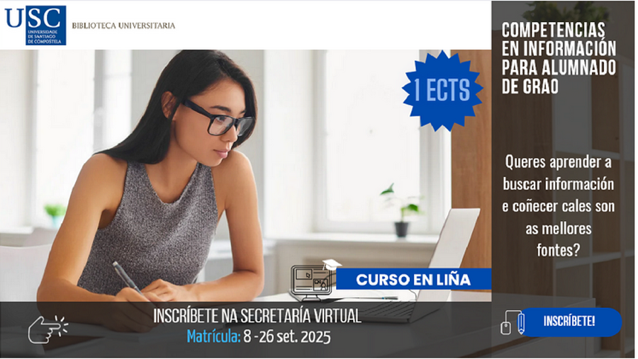 O prazo de matrícula estará aberto ata o 26 de setembro O prazo de matrícula estará aberto ata o 26 de setembro