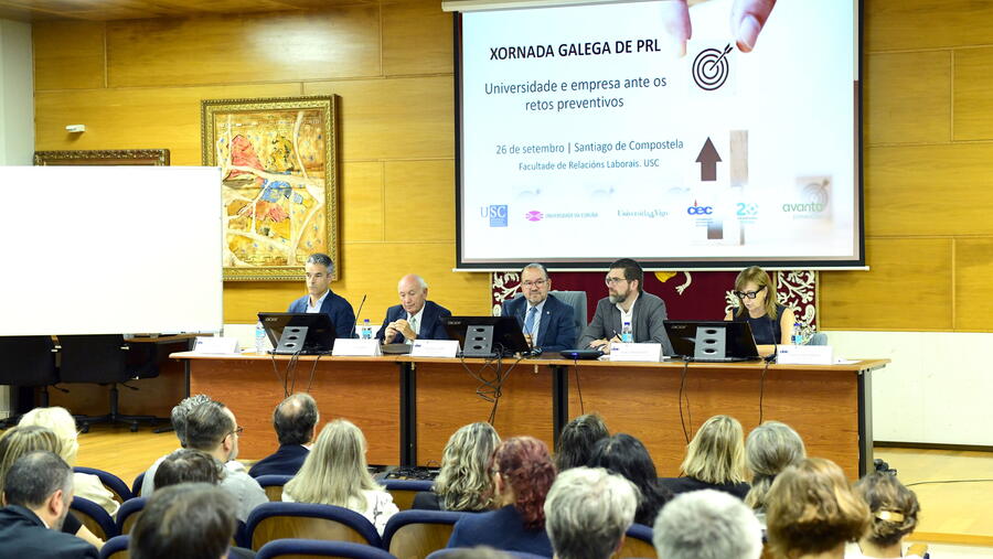 O foro desenvolveuse en Relacións Laborais. FOTO: Santi Alvite