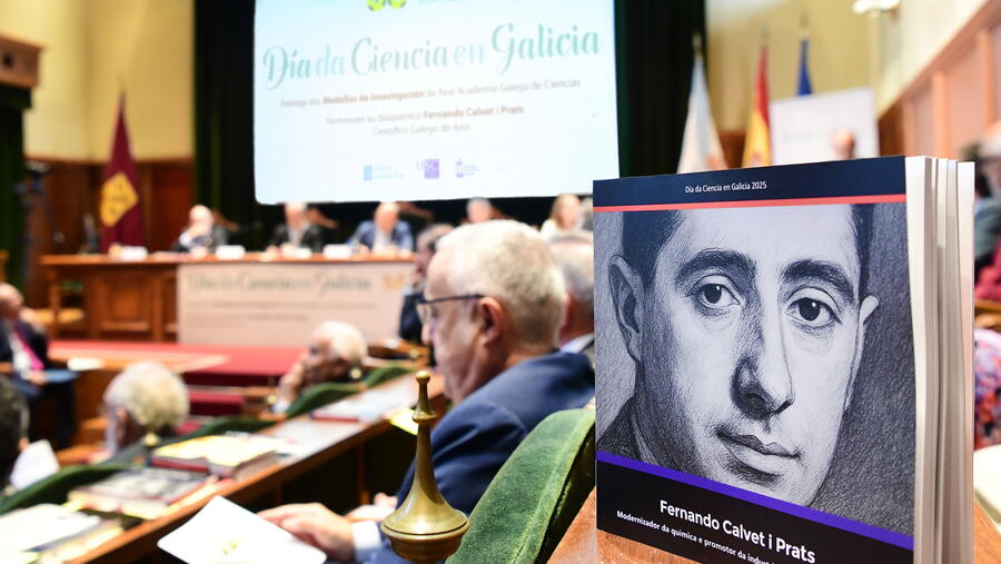 O acto desenvolveuse no Colexio de Fonseca. FOTO: Santi Alvite