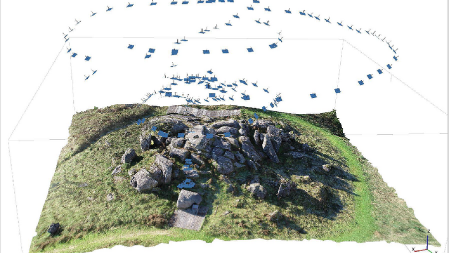 Levantamento fotogramétrico levado a cabo mediante RPAS Levantamento fotogramétrico levado a cabo mediante RPAS