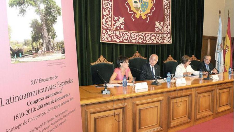 Comezou na USC o XIV Encontro de Latinoamericanistas Españois  Comezou na USC o XIV Encontro de Latinoamericanistas Españois