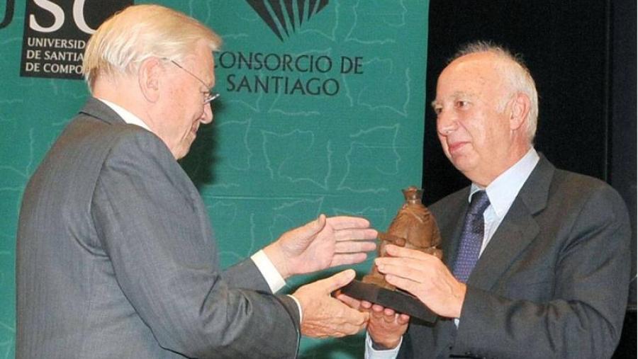 Attenborough recibiu este xoves o Premio Fonseca Attenborough recibiu este xoves o Premio Fonseca