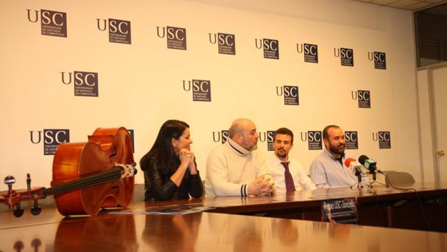 A presentación do premio tivo lugar no Colexio de Fonseca (Foto: SERVIMAV)