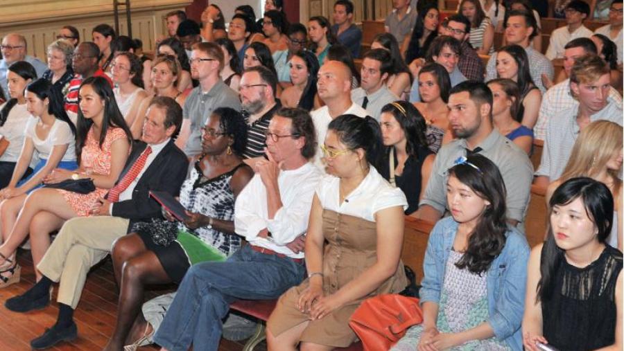 Estudantes de máis de vinte nacionalidades chegan a Santiago para aprender lingua e cultura española