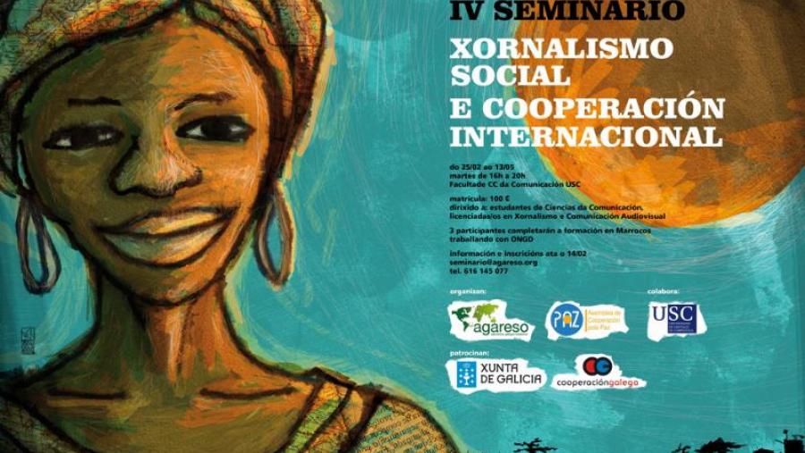 Cartel do seminario que se impartirá entre o 25 de febreiro e o 13 de maio en Ciencias da Comunicación