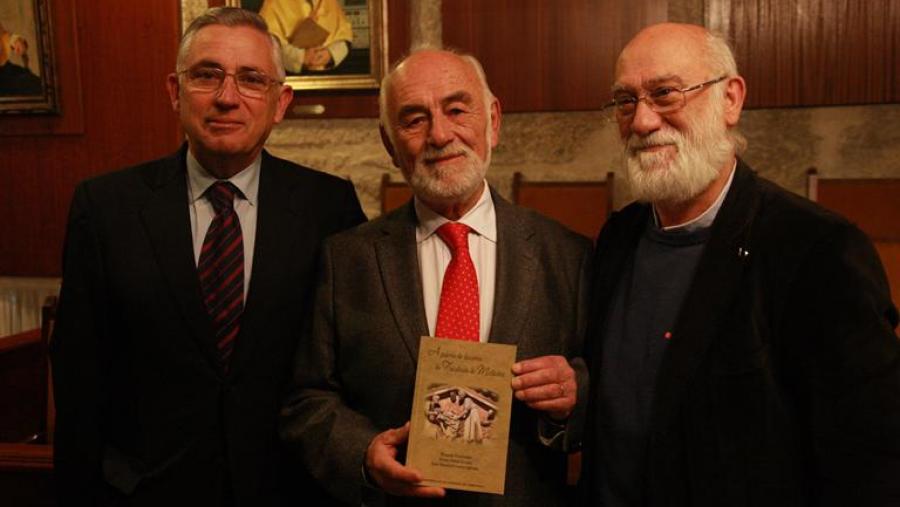 De esquerda a dereita, José Manuel García Iglesias, Xesús Otero e Ricardo Gurriarán (Foto: SERVIMAV-USC)