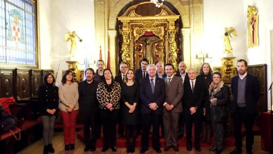 A xornada protocolaria celebrou no Salón de Graos do Colexio de San Xerome. Foto: Servimav-USC
