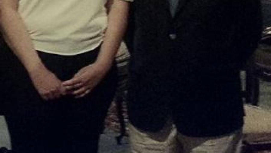 Yolanda López e Luis Hueso