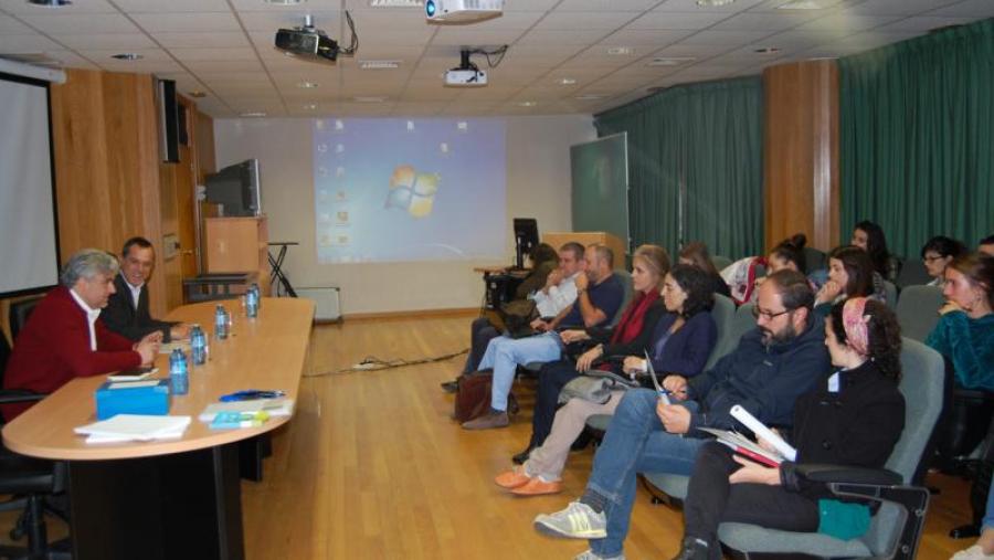 Marey e Cuesta, na apertura das xornadas sobre análise do ciclo de vida no sector agrario que se desenvolven na Escola Politécnica Superior