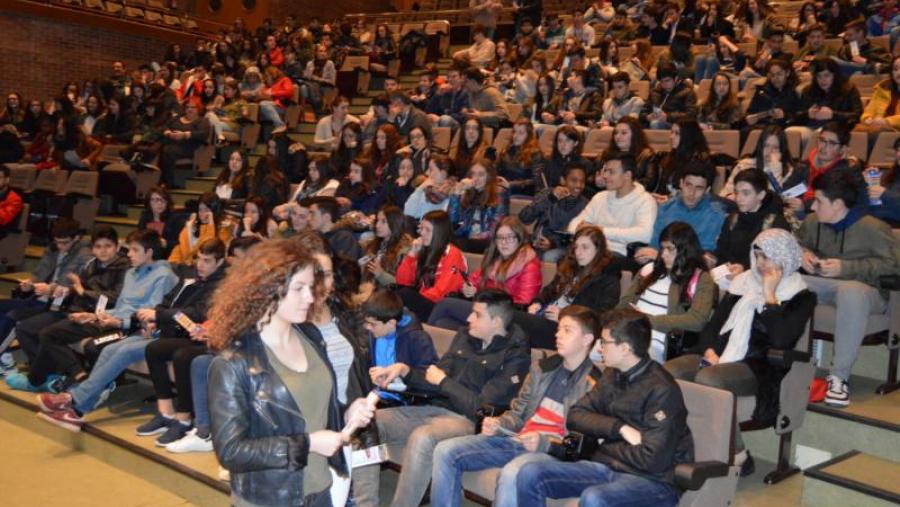 Participantes na última xornada dos 'Encontros no campus de Lugo' en Veterinaria