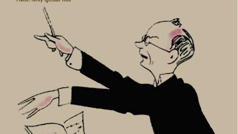 O Paraninfo acolle o concerto-estreo de pezas para dous violíns e piano de Eduardo Rodríguez-Losada