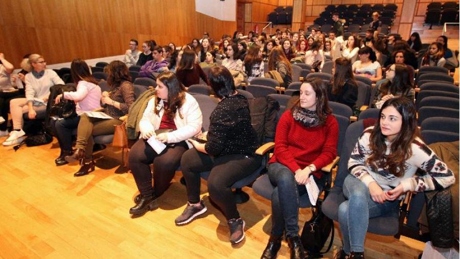 Asistentes ás xornadas sobre programas de voluntariado en Formación do Profesorado