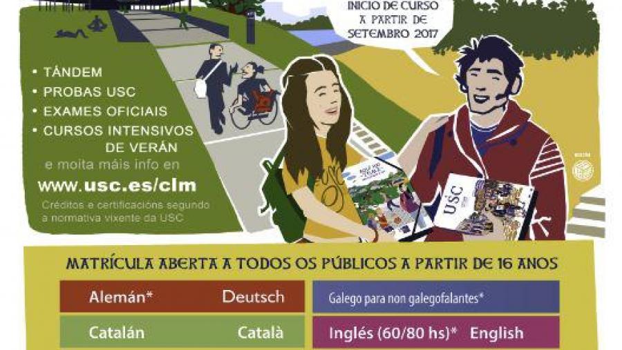 O Centro de Linguas Modernas amplía o prazo de matrícula ata o 30 de setembro 