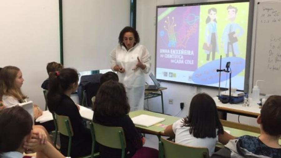 Remata o programa ‘Unha enxeñeira ou científica en cada cole’