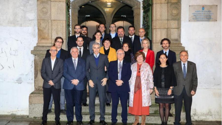A cerimonia de entrega celebrouse no Salón de Actos da Real Academia Galega de Ciencias en San Roque. Foto: RAGC
