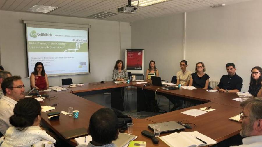 A primeira reunión do proxecto tivo lugar na ETSE