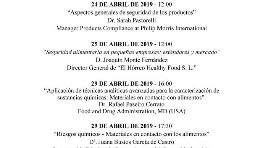 Programa das xornadas