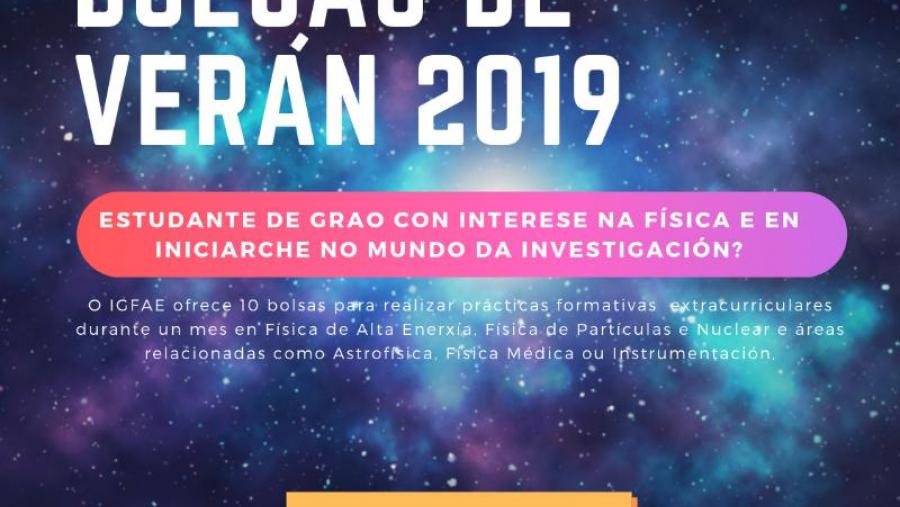 Cartel da convocatoria cuxo prazo de presentación remata o 14 de xuño