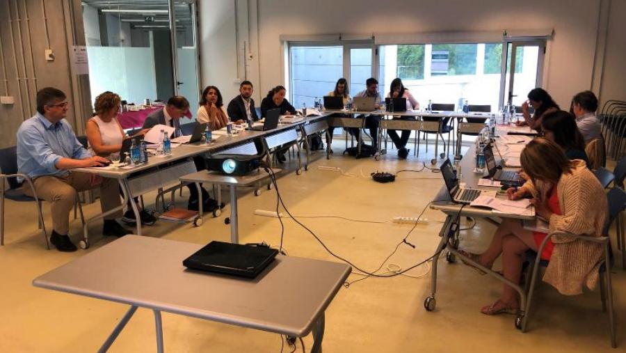 Esta primeira xuntanza reuniu a todos os socios do proxecto no edificio Emprendia da USC