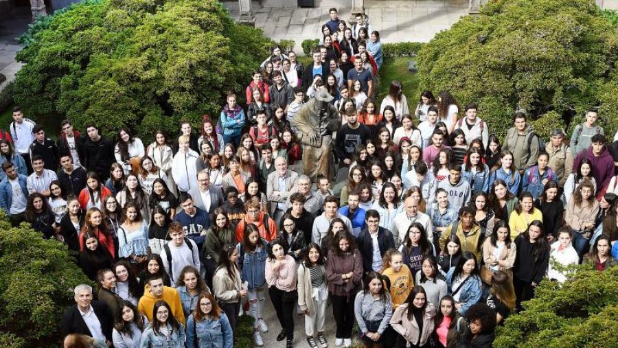 A recepción celebrouse no Colexio de Fonseca. Foto: Santi Alvite