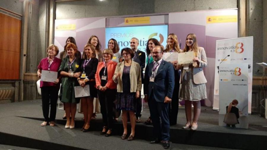 Foto de familia dos premiados