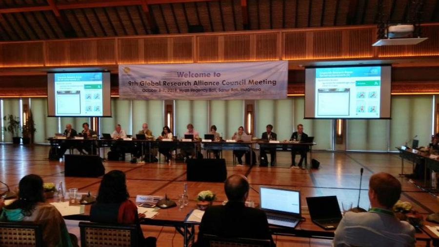 Reunión da conferencia sobre agricultura climatica intelixente celebrada en Bali