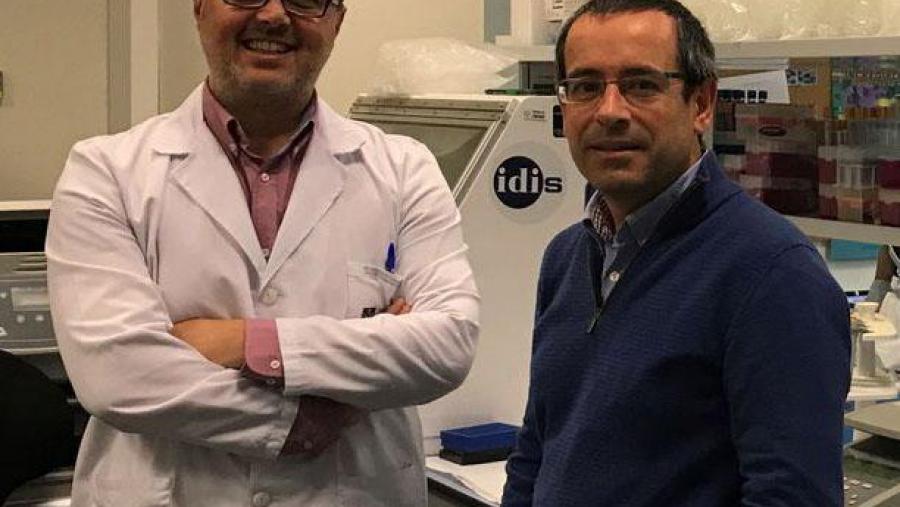 Imaxe de arquivo de Federico Martinón e Antonio Salas