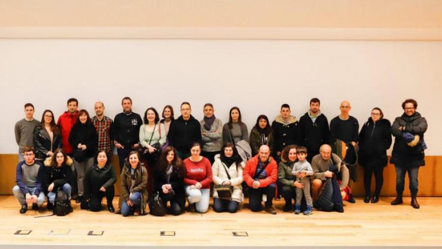 Participantes e organizadores do XXV Maratón Fotográfico do Campus