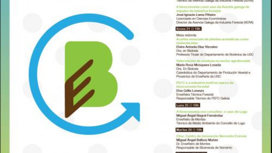 Cartaz coa programación de relatorios incluída no ciclo Luis Asorey 2019