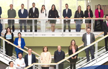 Foto de familia de la XVIII promoción